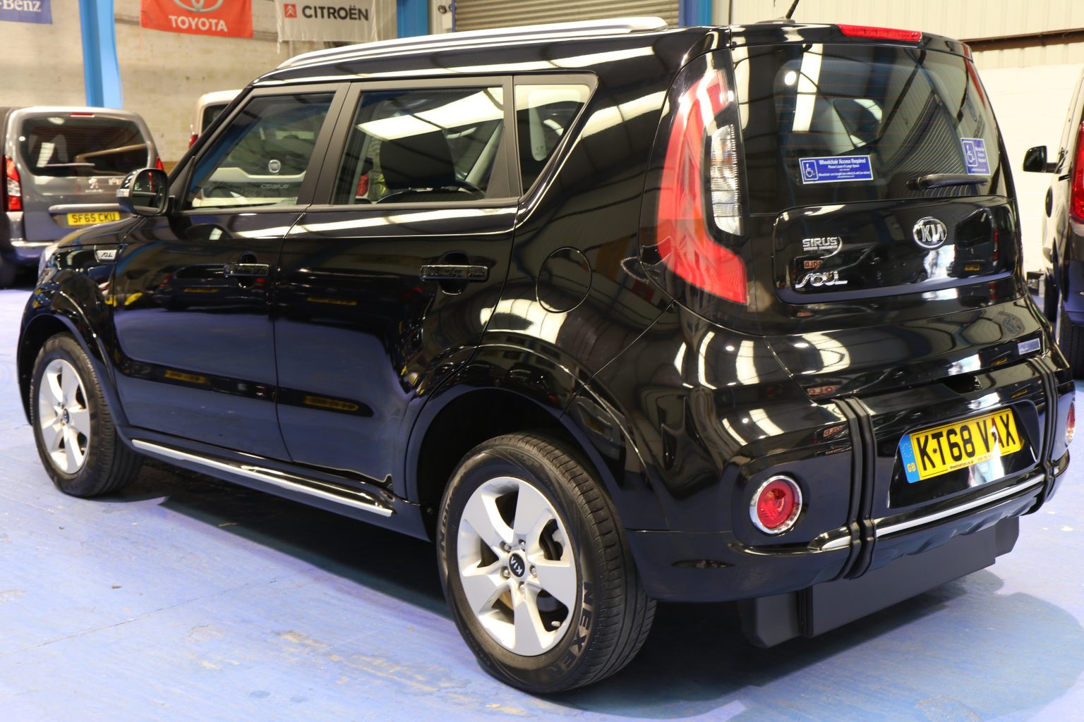 Kia Soul Petrol wheelchair vehicle 2019 Wheelchair Cars Ltd