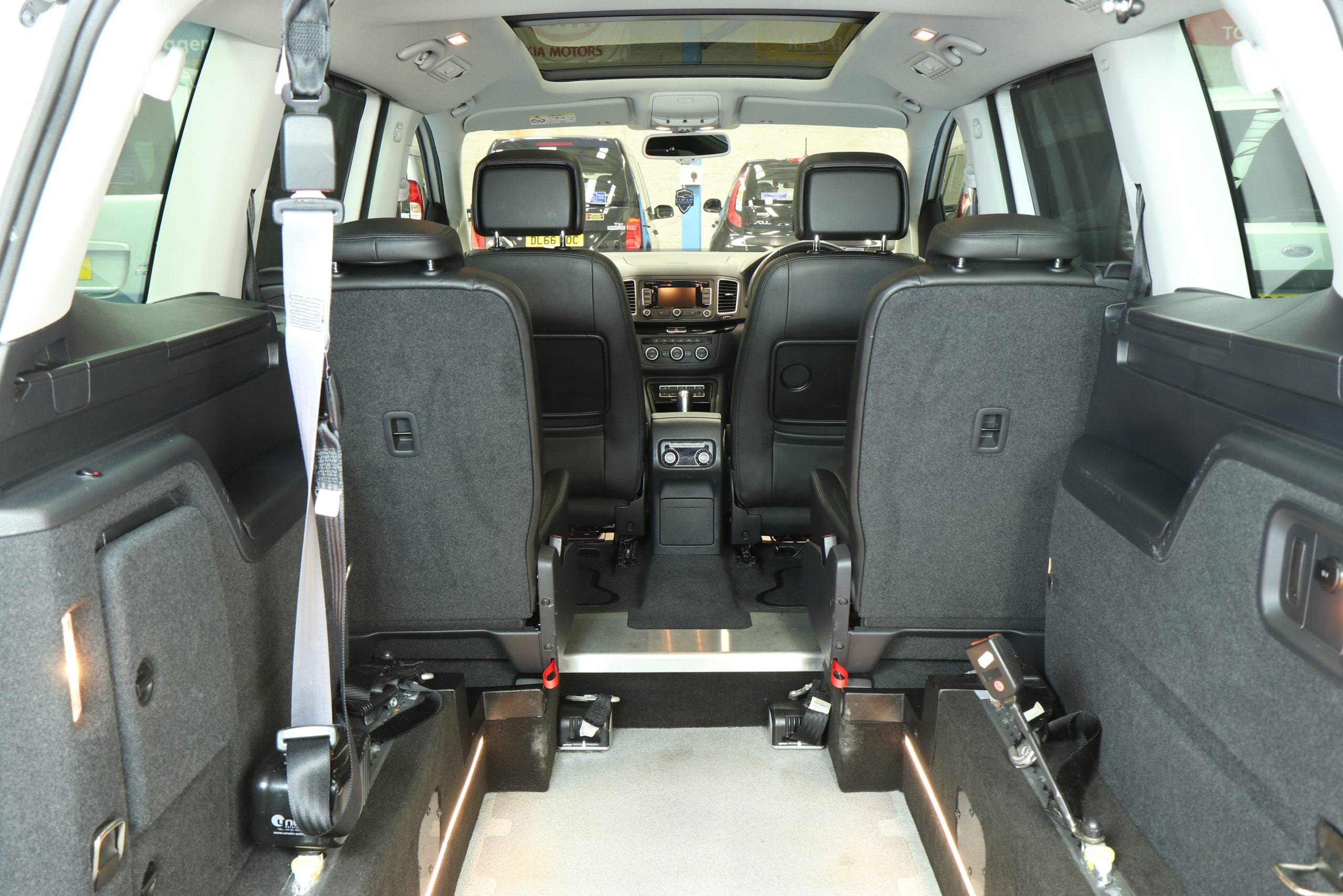 SEAT ALHAMBRA Auto wheelchair accessible - Wheelchair Cars Ltd