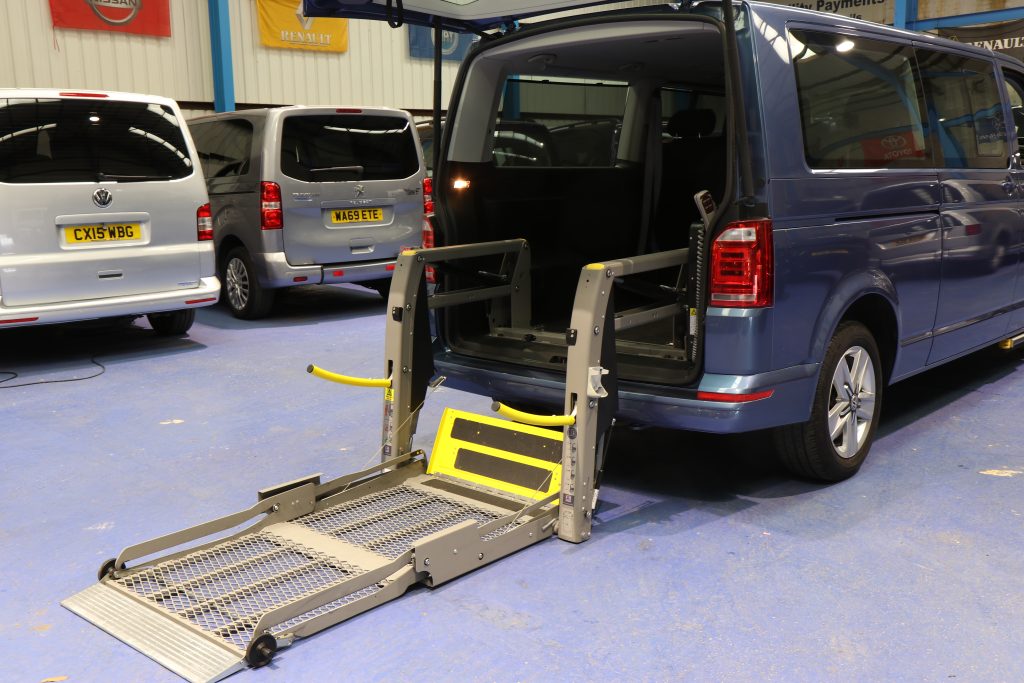 VW Transporter Kombi 5 seat plus wheelchair