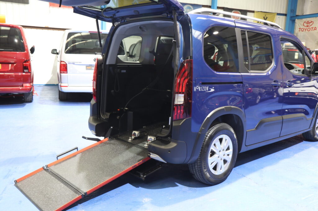 Peugeot Rifter wheelchair Accessible car