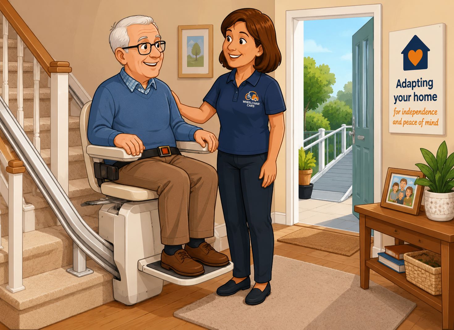 Home adaptations for disabled access