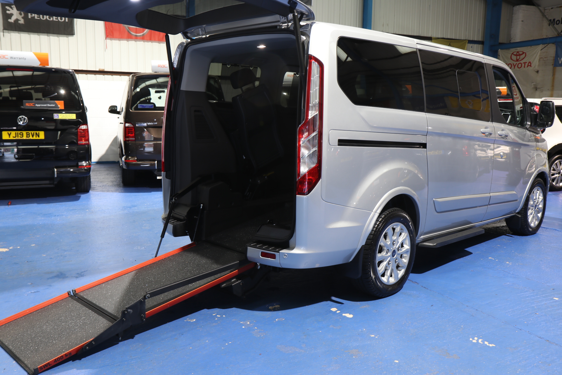 Tourneo Custom Wheelchair Upfront Vehicle