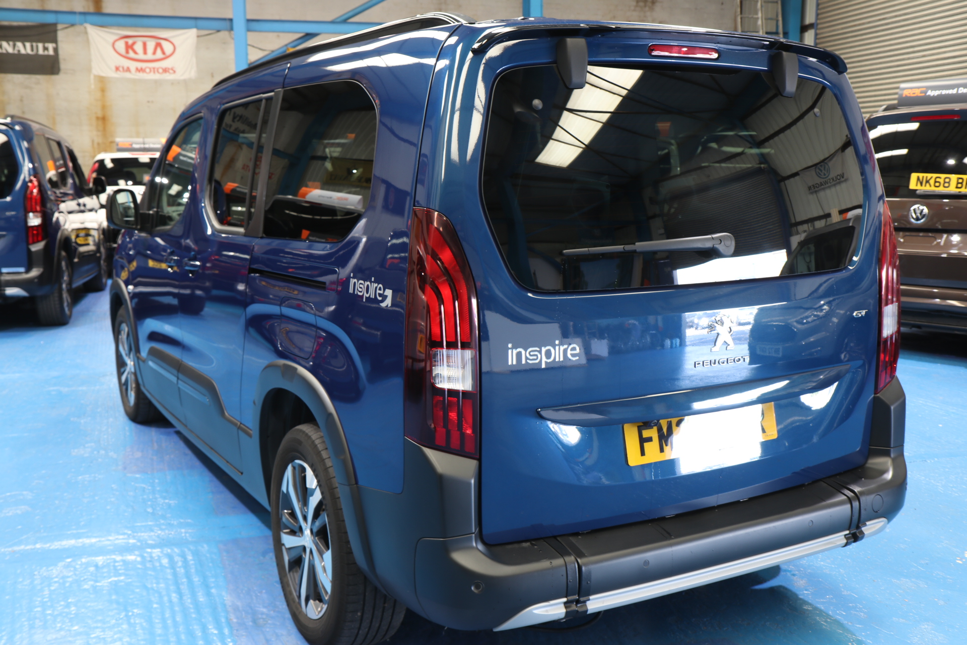Peugeot Rifter Wheelchair Upfront Car