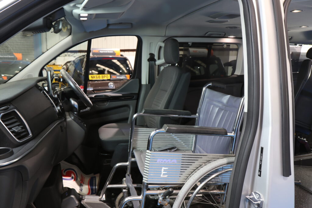 Tourneo Custom Wheelchair Upfront Vehicle