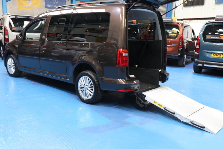 VW Caddy Maxi 4 seat Wheelchair Car