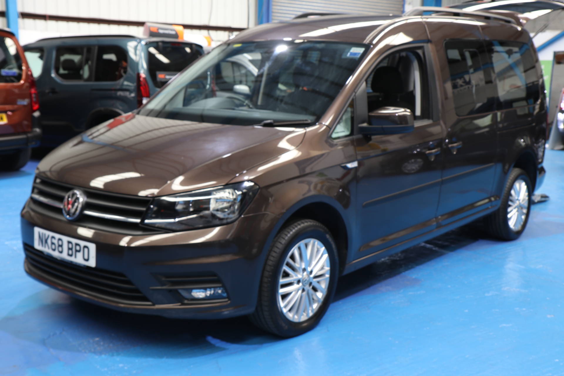 VW Caddy Maxi 4 seat Wheelchair Car
