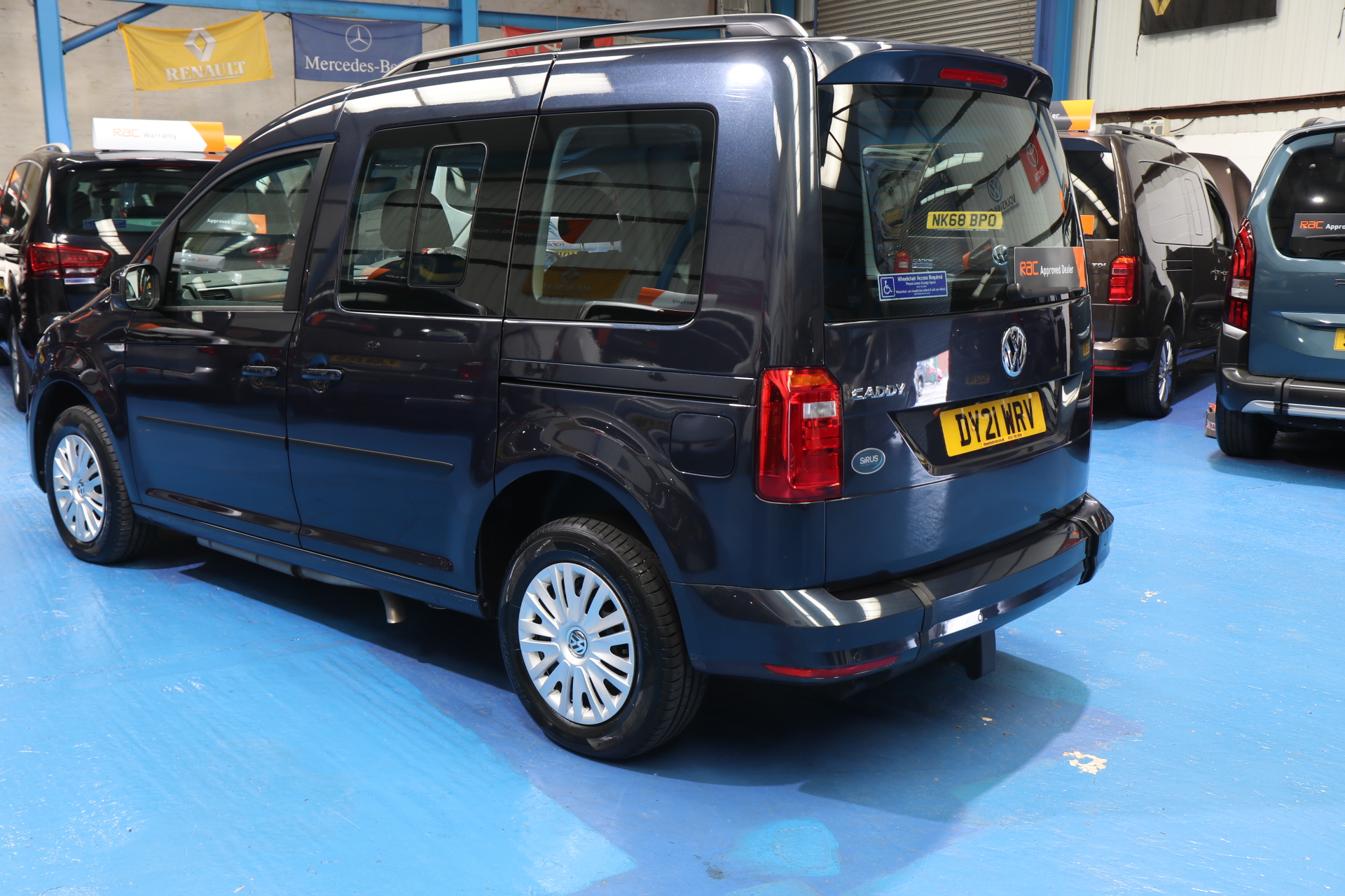 VW Caddy Transfer to Drive Wav dy21