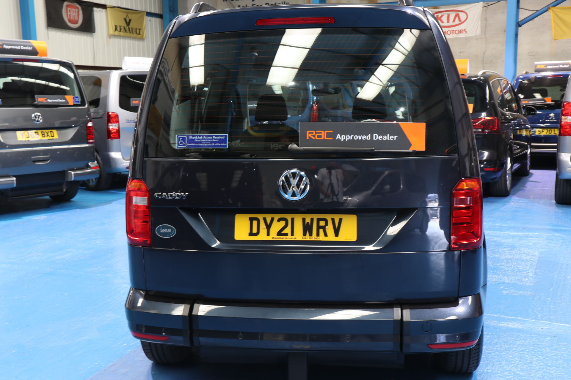 VW Caddy Transfer to Drive Wav dy21