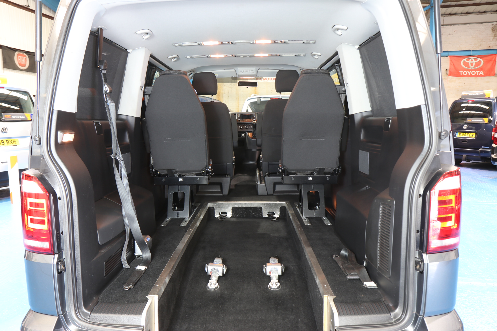 VW Transporter 4 seat Wheelchair Car