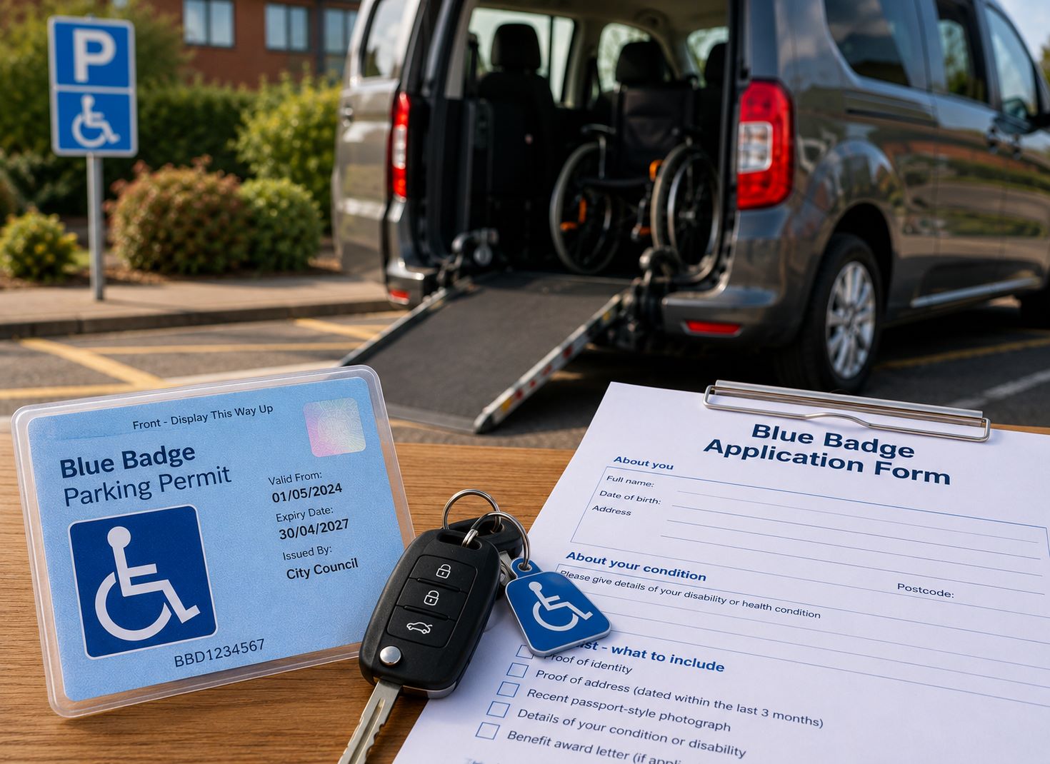 Blue Badge application guidance