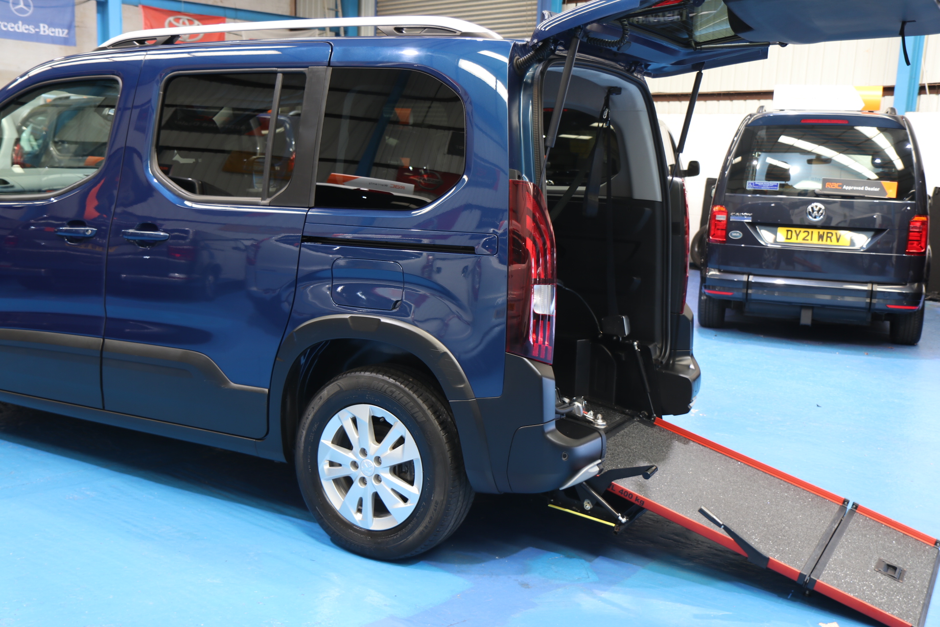 Peugeot Rifter Wheelchair Car sb21htp